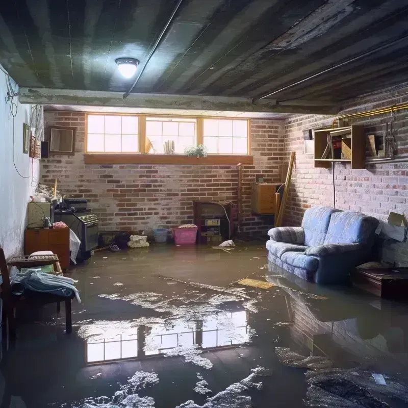 Flooded Basement Cleanup in Waterford, PA